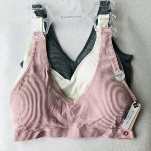 Danskin  Intimates  All day Comfort BRAS, Removable Pads,  Size : XL